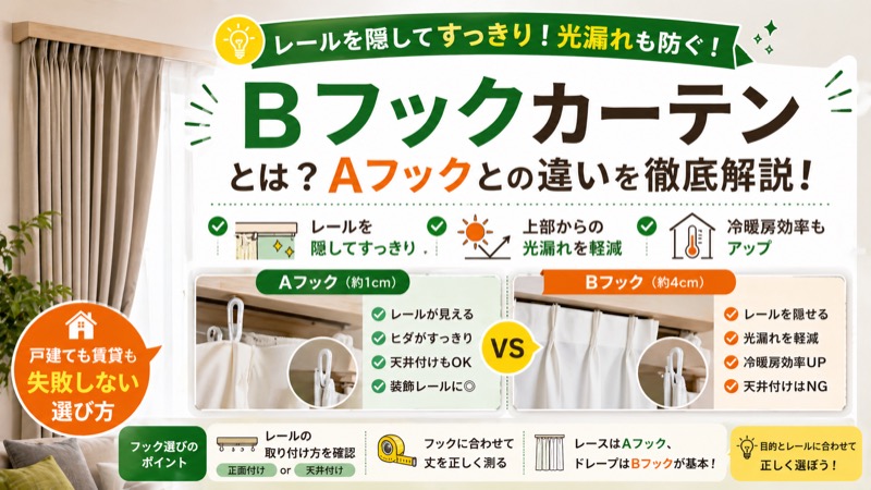 Bフックカーテン